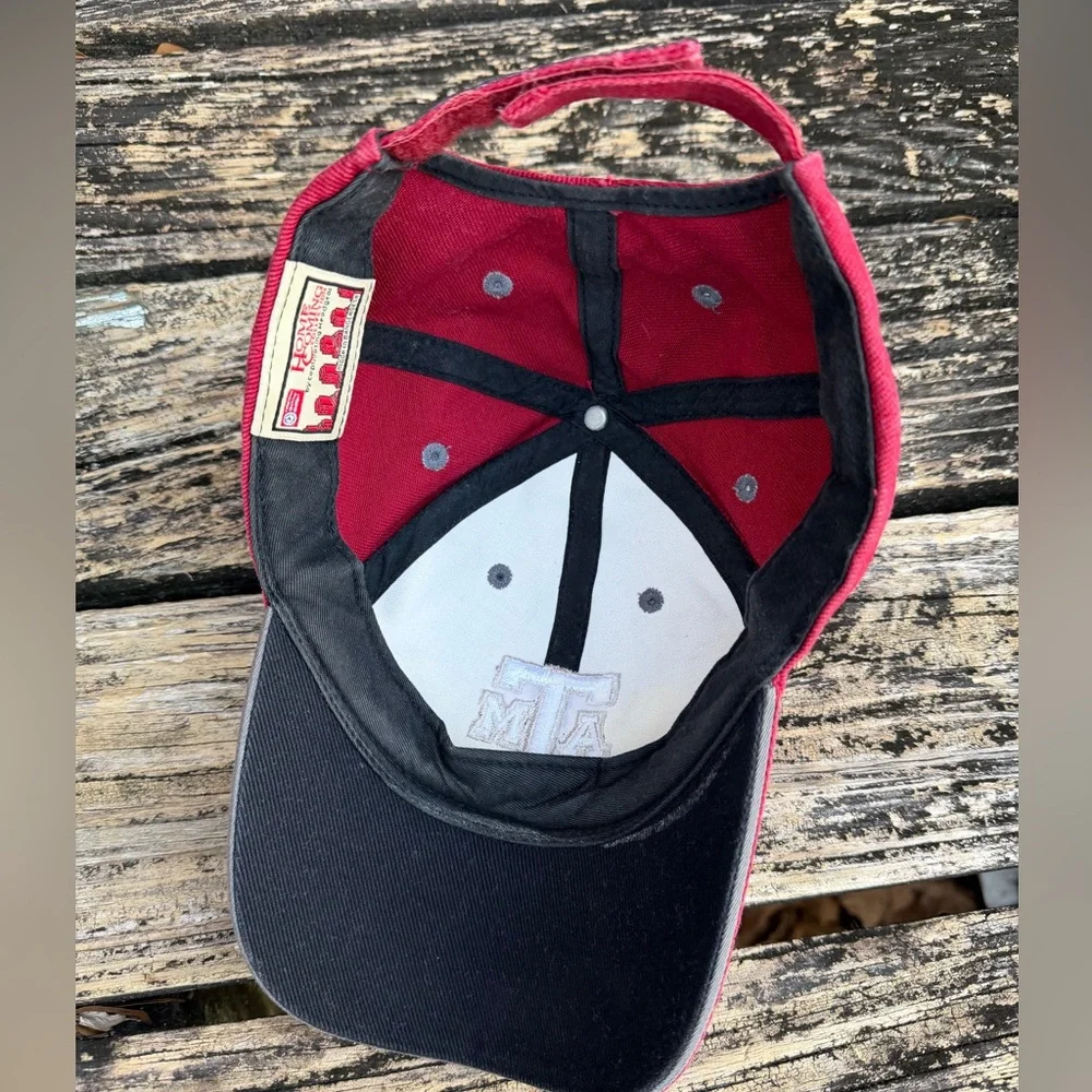Captivating Headgear Homecoming Collection Red Texas A&M Aggies Strapback Cap T2